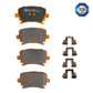 DB1865XP - Brake pads Xtreme Performance | Rear axle