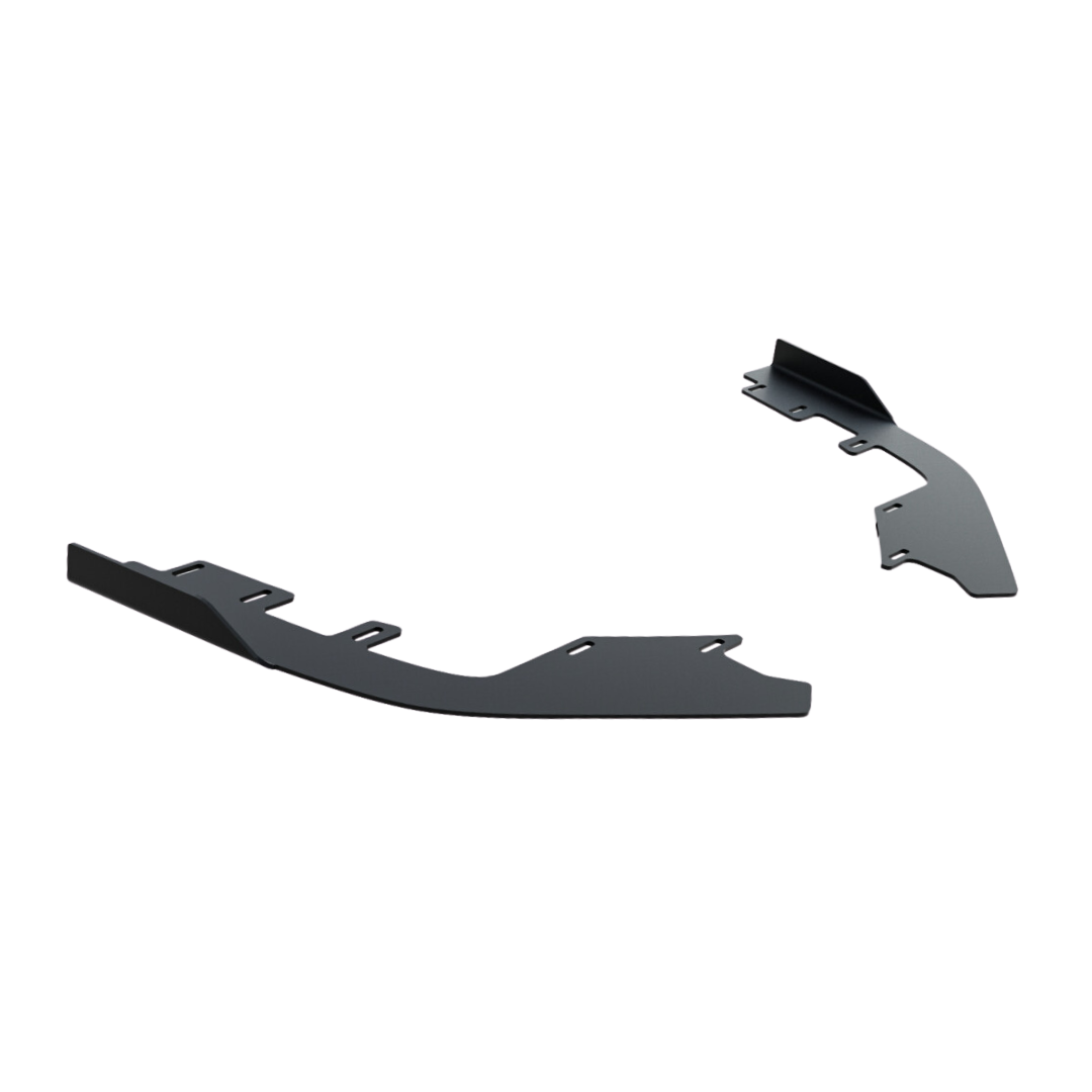Front bumper flaps for Audi RS3 8Y Facelift Sedan - Black