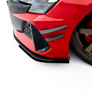 Front bumper flaps for Audi RS3 8Y Facelift Sedan - Black