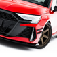 Front bumper flaps for Audi RS3 8Y Facelift Sedan - Black