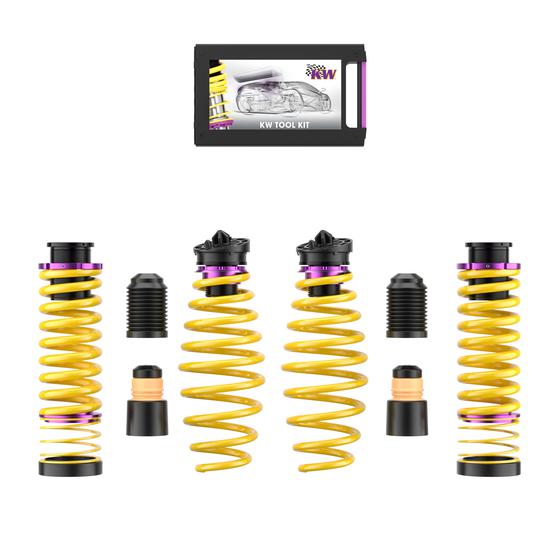 KW Height-adjustable spring kit (coilover springs) - Audi RS6/RS7 C8 (Performance)