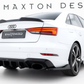 Heck Ansatz Flaps Diffusor V.5 für Audi RS3 Limousine 8V Facelift