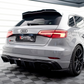 Heck Spoiler Aufsatz Abrisskante V.1 für Audi RS3 8V / 8V FL Sportback