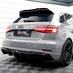 Heck Spoiler Aufsatz Abrisskante V.1 für Audi RS3 8V / 8V FL Sportback