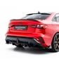Cup rear diffusor "DTM Look" rear apron V.2 for Audi RS 8Y Facelift Sedan - Black