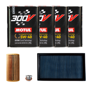 Oil service package - 5W40 300V Motul