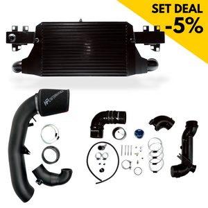 RACE SERIES intercooler + 5" OPEN intake + 3.5" boostpipe kit - Audi RS3 8V FL TTRS 8S RSQ3 F3 - DAZ DNW