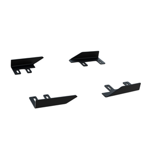 Side skirts flaps for Audi RS3 Sedan 8Y Facelift black high gloss