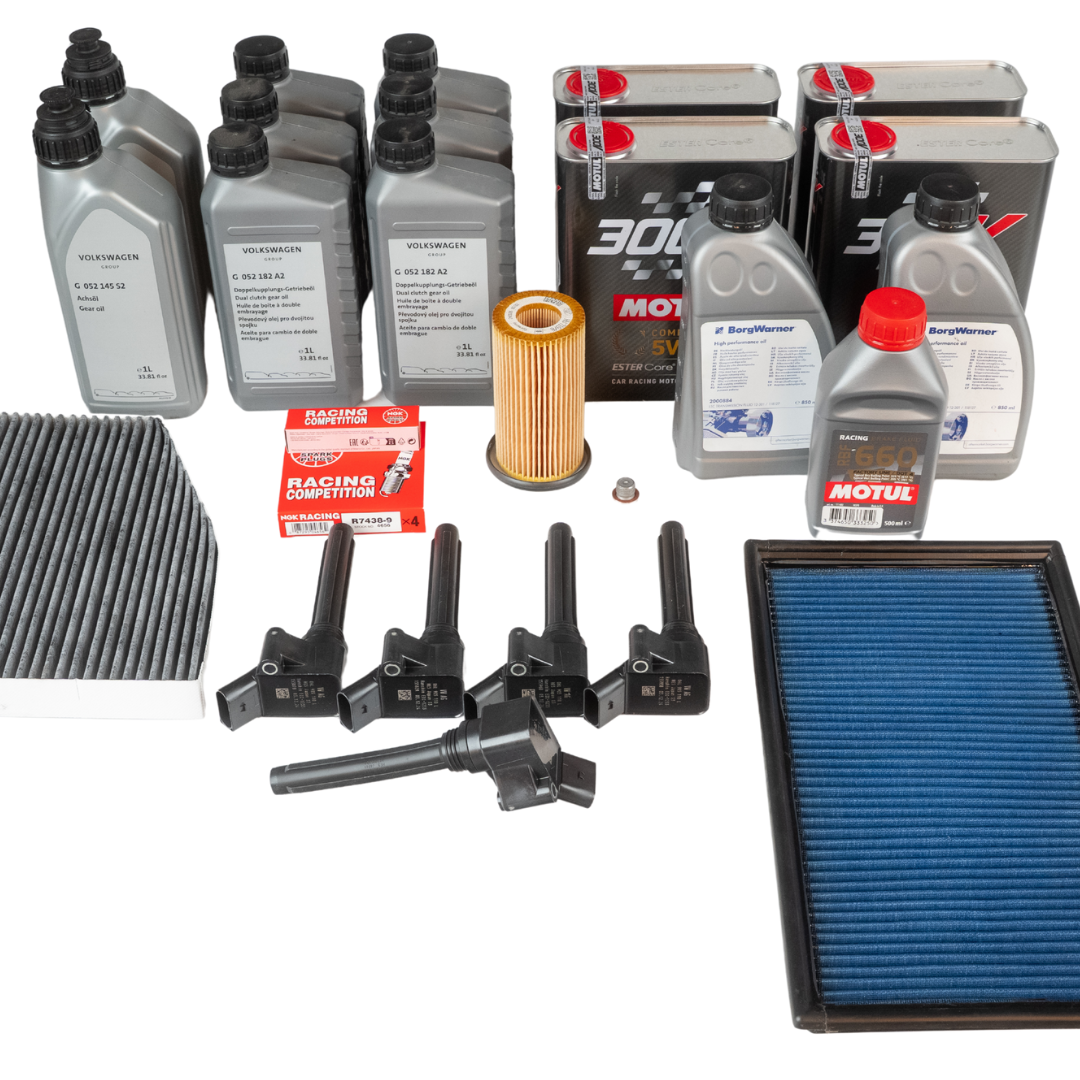 Servicepaket / Inspektionspaket 4 mit Motul 300V für Audi RS3 8Y + FL