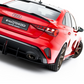 Street Pro rear bumper spoiler for Audi RS3 8Y Facelift - Sedan - Black