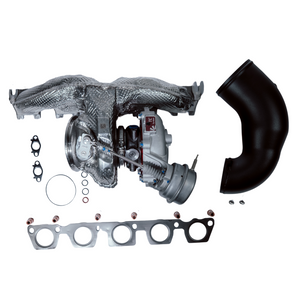 TC Turbos X8 + 4" inlet + gasket set - 2.5 TFSI upgrade turbocharger - 2.5 TFSI 400PS DAZ DNW