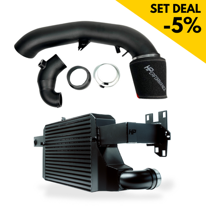 RACE SERIES intercooler + 5" OPEN intake - Audi RS3 8V FL TTRS 8S RSQ3 F3 - DAZ DNW
