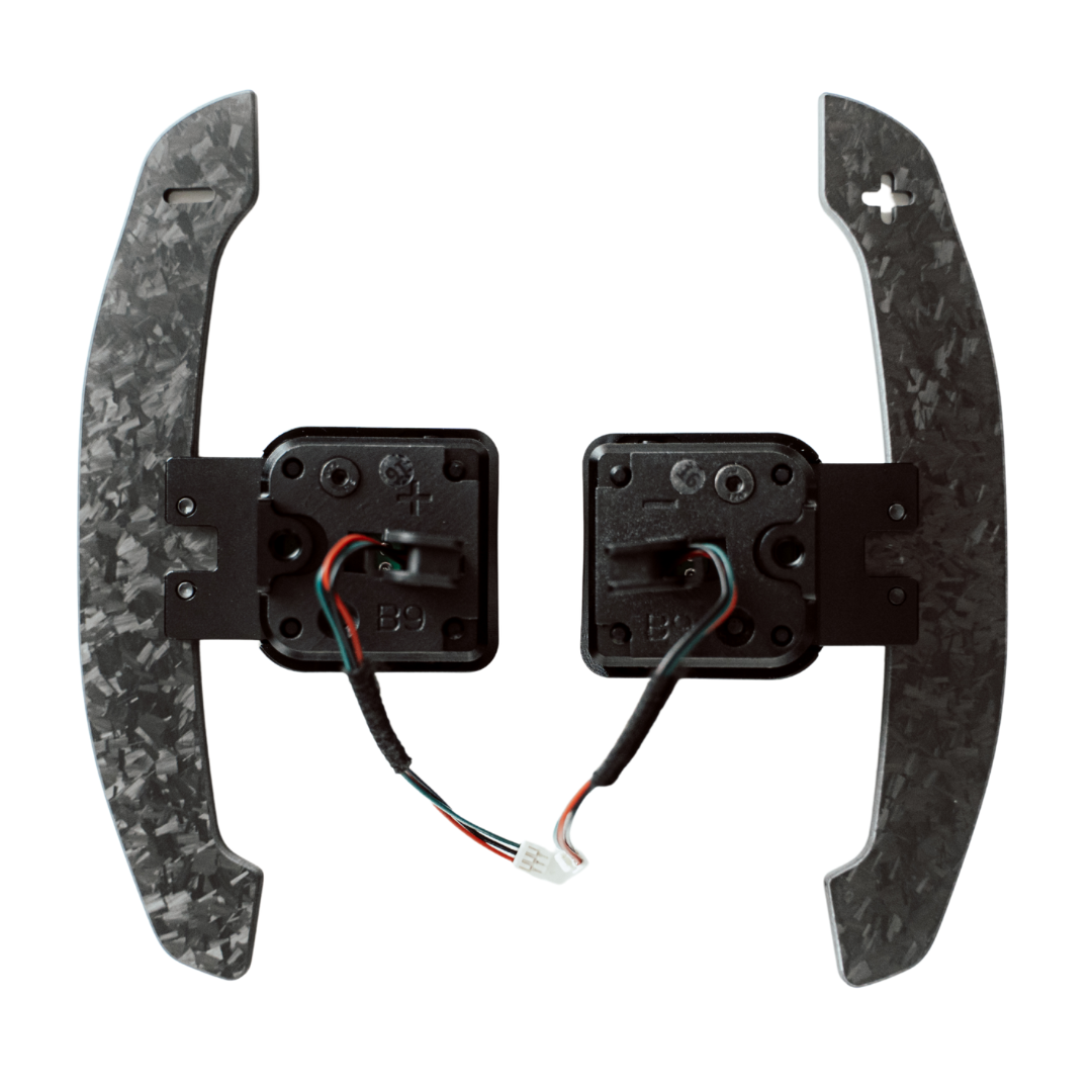 Magnetische Forged Carbon Schaltwippen "V9"  für Audi RS3 8Y
