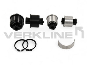 Insertos de horquilla de montaje de muelle trasero y alojamiento de cojinete de rueda MQB Audi RS3 S3 A3 8V Golf Mk7