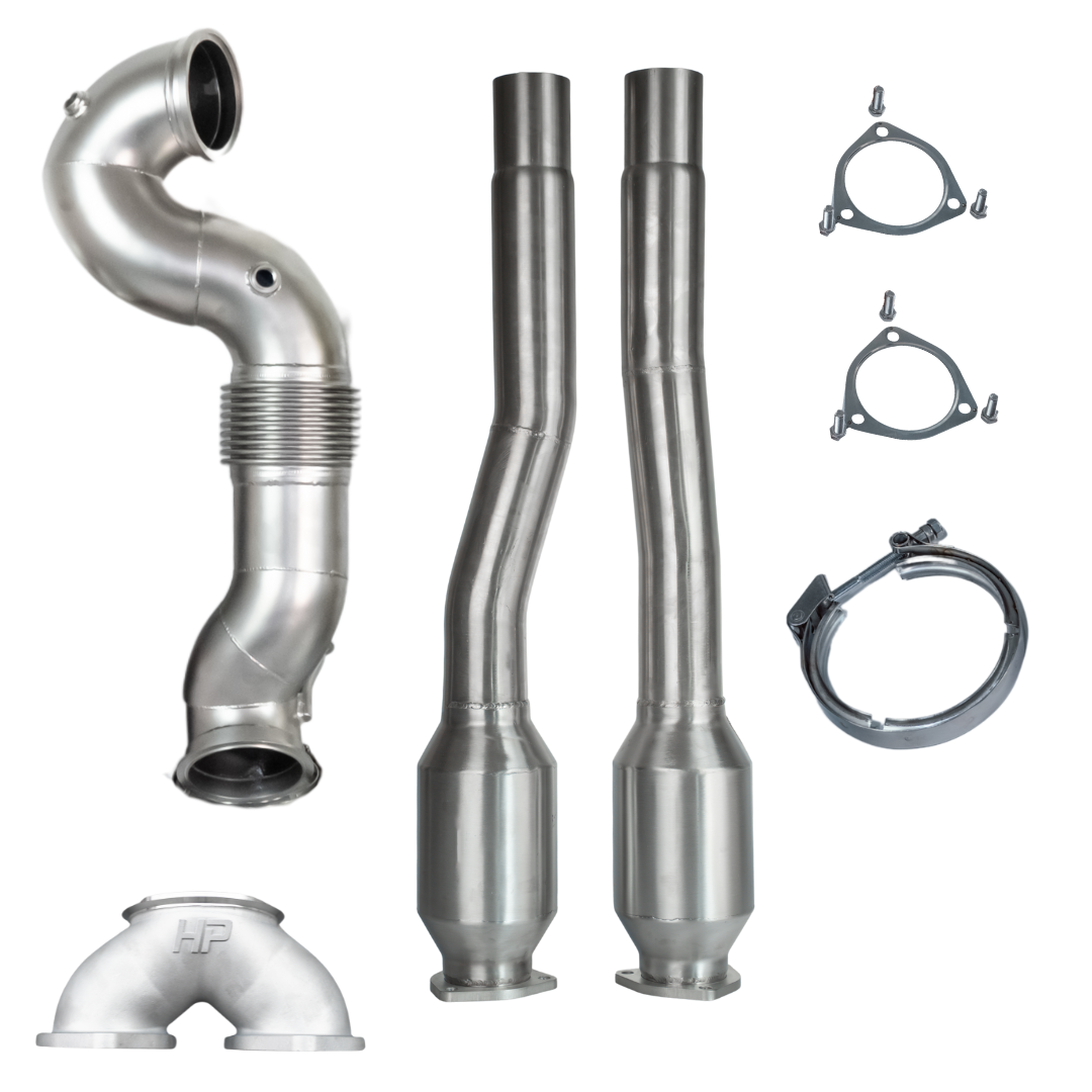 4" 101,6mm TÜV Downpipe für Audi TTRS 8S - DAZA