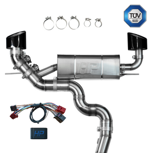4 pouces - 101,6mm - Système d'échappement ECE pour Audi TTRS 8S OPF - DNWA