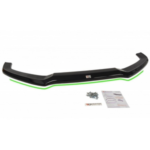 Cup Spoilerlippe Front Ansatz V.1 für Audi RS3 8V Sportback schwarz Hochglanz