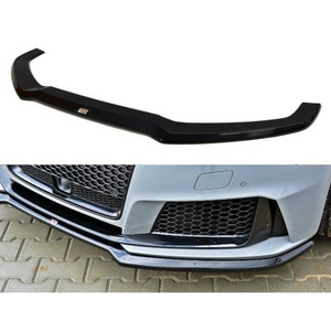Cup Spoilerlippe Front Ansatz V.1 für Audi RS3 8V Sportback schwarz Hochglanz