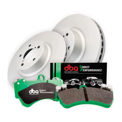 DBA2830E-8849SP - Bremsscheibe-Kit - Street Series Bremsscheibe Plain & Street Performance Bremsbeläge (2x DBA2830E + DB8849SP)