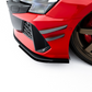 Pare-chocs avant Flaps pour Audi RS3 8Y Facelift Limousine - Noir