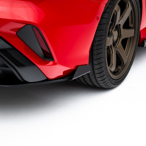 Flaps latéraux arrière pour Audi RS3 8Y Facelift Limousine - Noir