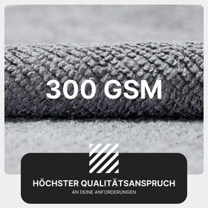 Coating Crew - paquet de 10 chiffons microfibre à poils courts - 40 x 40cm