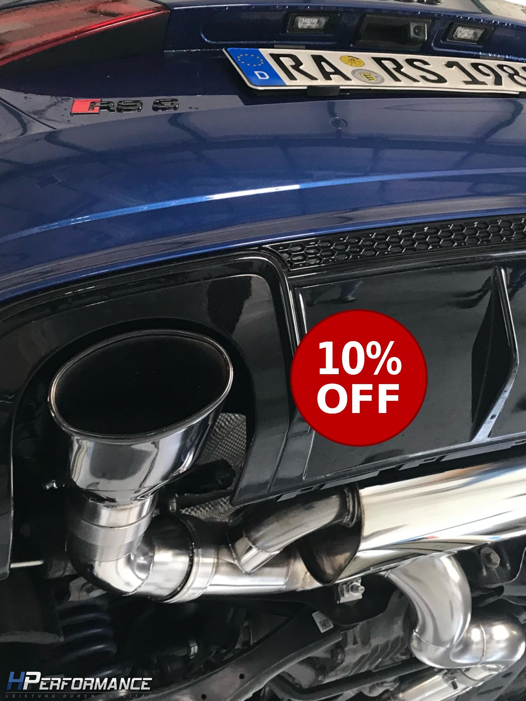 Deal: RS3 8V1 - 2.5 TFSI CZGB - 3,5" 89mm turboback exhaust system 